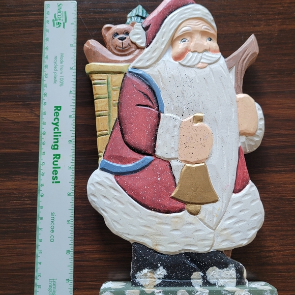 Wooden Santa - Picture 4 of 6